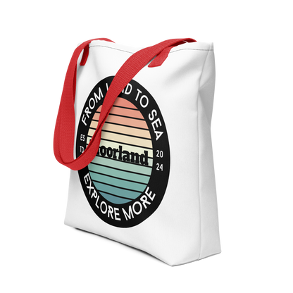 Land to Sea Tote Bag