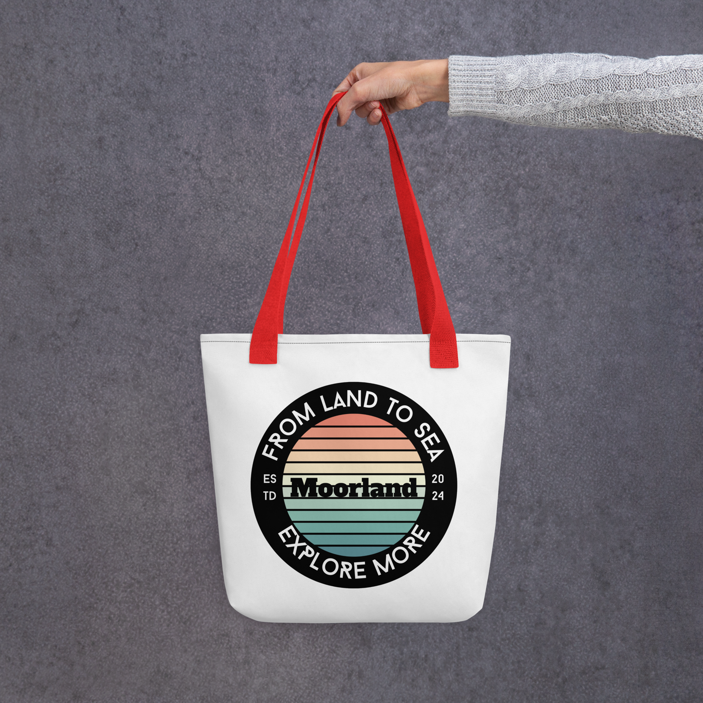 Land to Sea Tote Bag