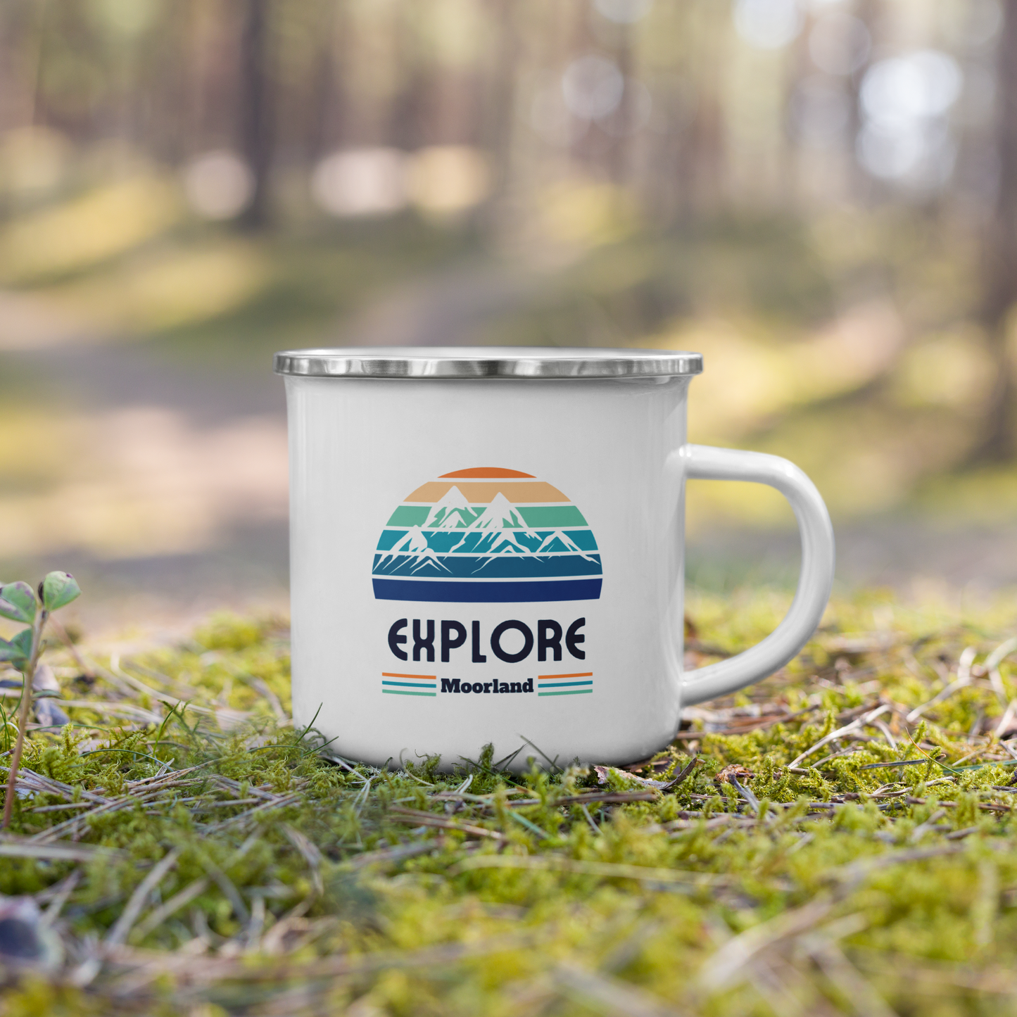 Explore Enamel Mug