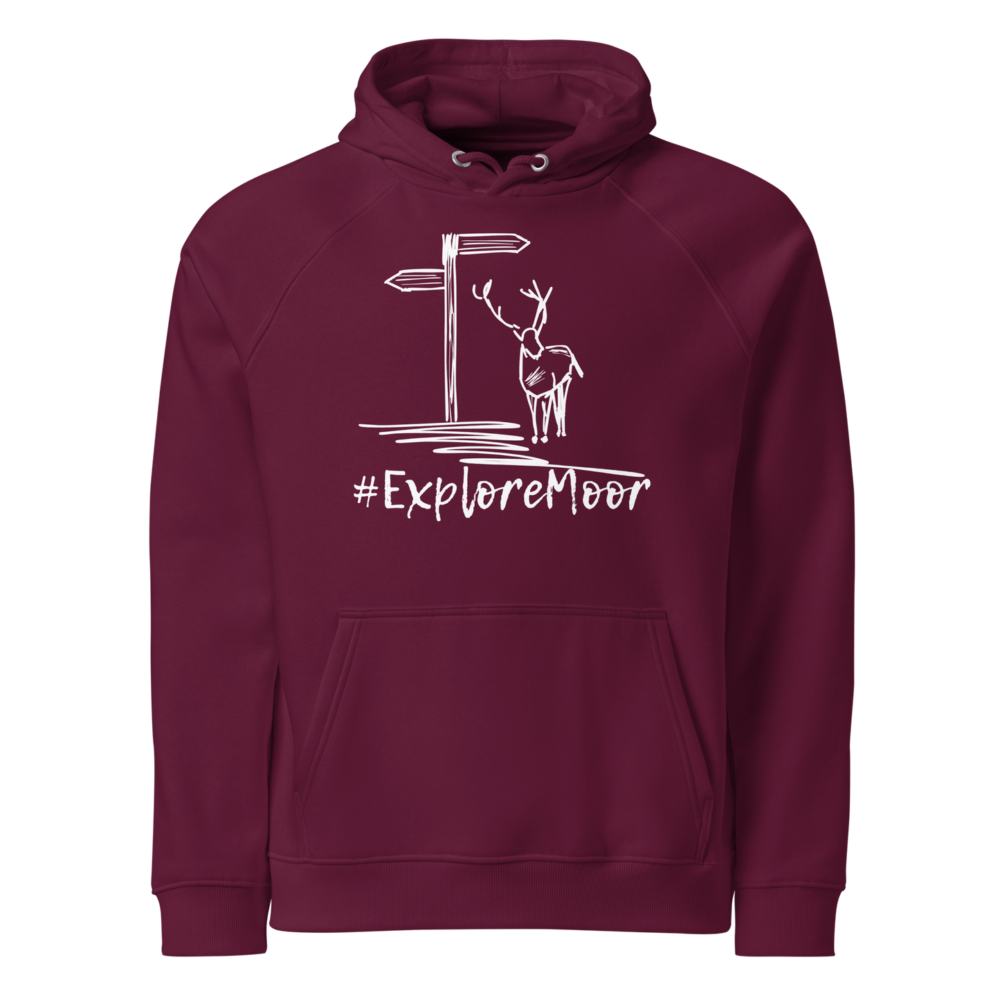 Lost Stag #ExploreMoor Eco Hoodie