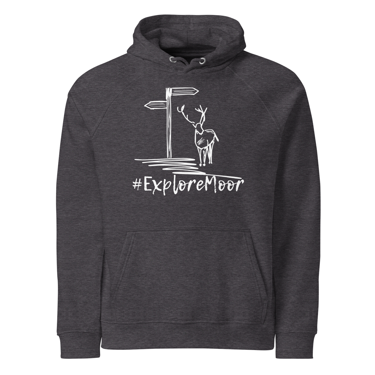 Lost Stag #ExploreMoor Eco Hoodie