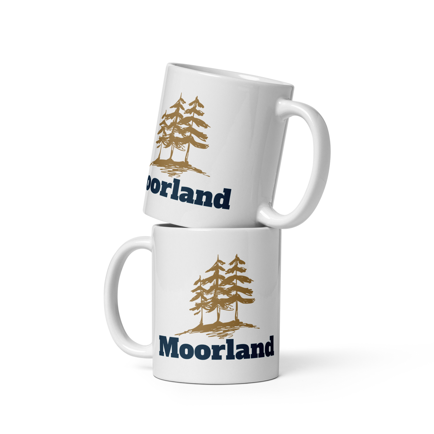 Moorland White Mug