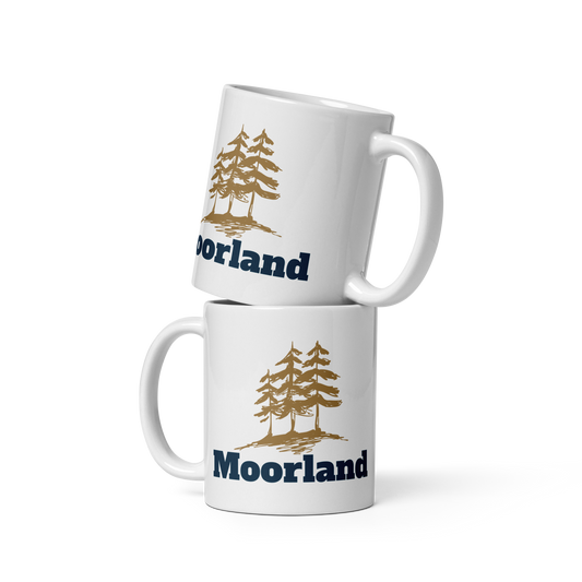 Moorland White Mug